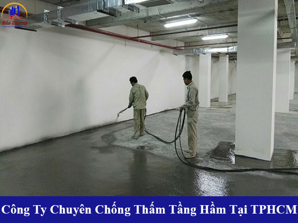 Công ty chuyên chống thấm tầng hầm tại TPHCM