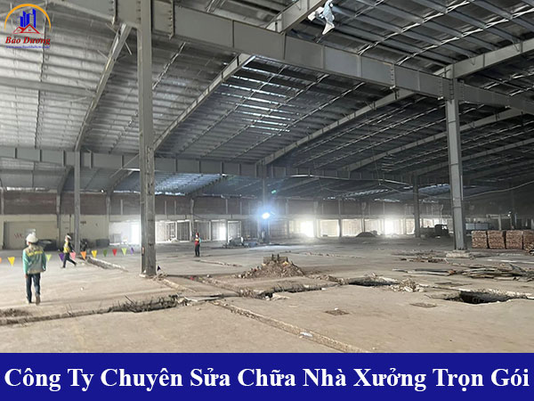 Công ty chuyên sửa chữa nhà xưởng trọn gói giá rẻ