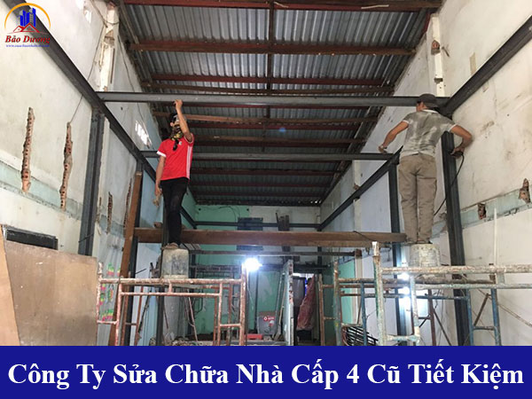 Công ty sửa nhà cấp 4 cũ tiết kiệm chi phí