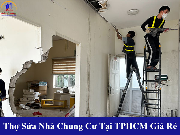 Giải pháp thi công sửa nhà chung cư tại TPHCM giá rẻ