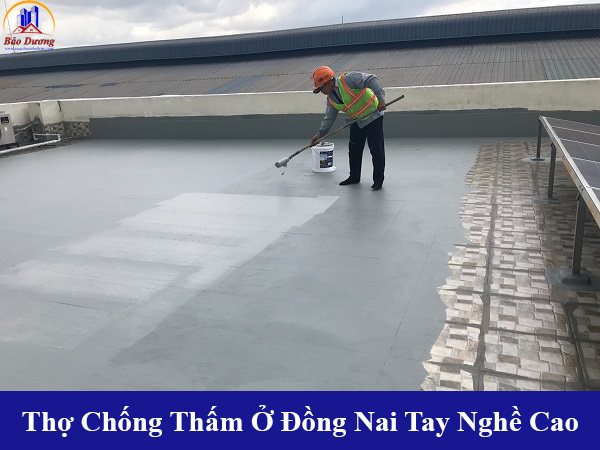 Thợ chống thấm ở đồng nai tay nghề cao
