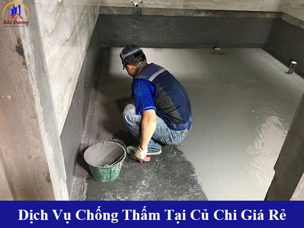 Cung cấp dịch vụ chống thấm tại củ chi giá rẻ