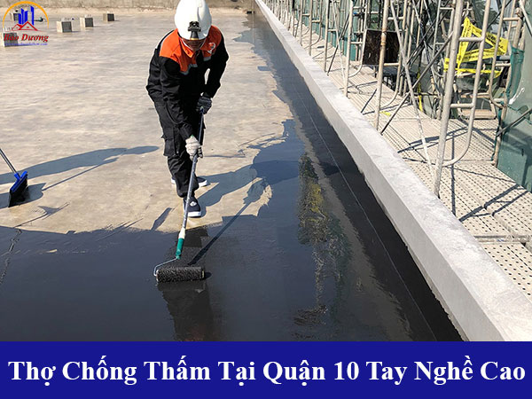 Chúng tôi có thợ chống thấm tại quận 10 tay nghề cao