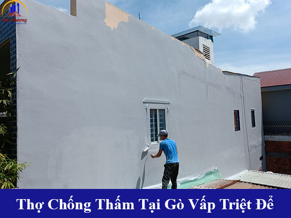 Thợ chống thấm tại quận gò vấp triệt để