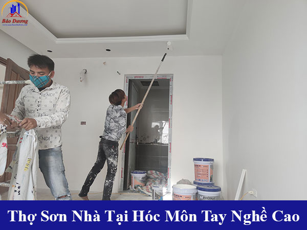 Cung cấp thợ sơn nhà tại hóc môn tay nghề cao