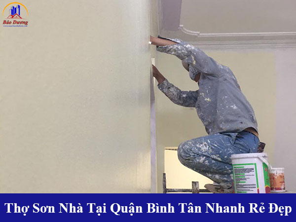 Thợ sơn nhà tại quận tân bình nhanh rẻ đẹp