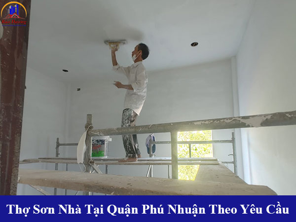 Thợ sơn nhà tại quận phú nhuận theo yêu cầu