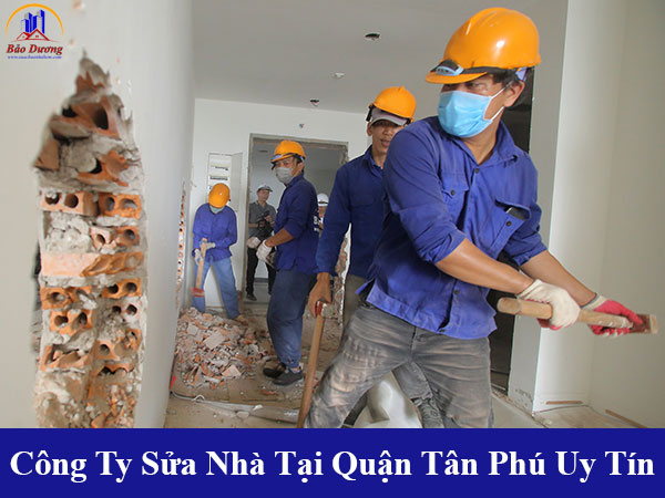 Công ty sửa chữa nhà tại quận tân phú giá rẻ