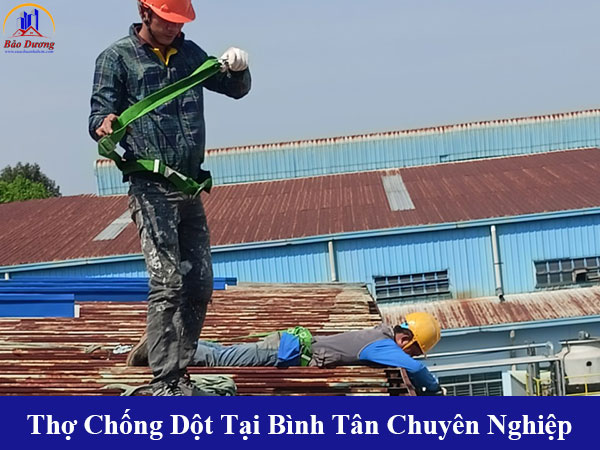 Thợ chống dột tại quận bình tân chuyên nghiệp