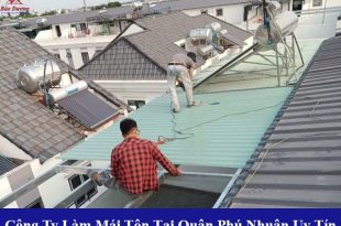 Công ty làm mái tôn tại quận Phú Nhuận uy tín