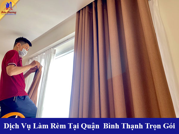 Các dịch vụ làm rèm cửa tại quận bình thạnh trọn gói