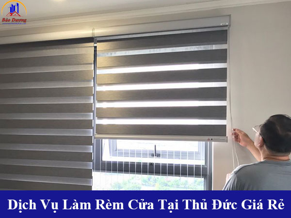 Dịch vụ lắp đặt rèm cửa tại thủ đức giá rẻ