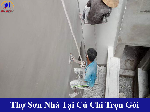 Cung cấp thợ sơn nhà tại củ chi trọn gói