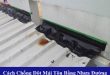 Cách chống dột mái tôn bằng nhựa đường hiệu quả, giải pháp xử lý dột
