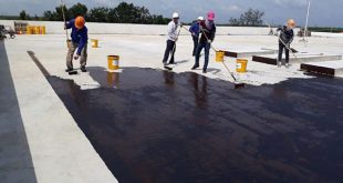 Cách chống thấm sân thượng bằng nhựa đường