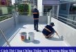 Cách thi công chống thấm sân thượng bằng sika đúng quy trình