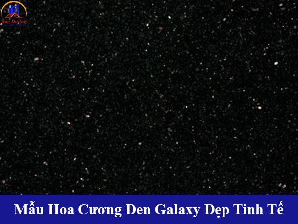 Mẫu đá hoa cương đen galaxy