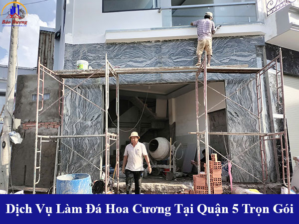 Các dịch vụ làm đá hoa cương tại quận 5