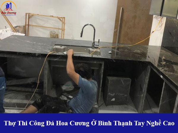 Thợ thi công đá hoa cương ở bình thạnh tay nghề cao