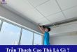 Trần thạch cao thả là gì? Cấu tạo của trần thạch cao khung nổi